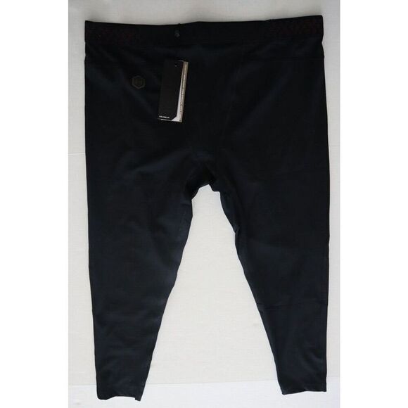 Under Armour 1345210 Men's Sz 3XL Black Rush ColdGear Compression Leggings - Picture 1 of 8